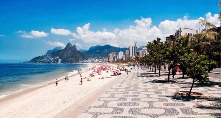Apartamento Espetacular No Coracao De Copacabana. Lejlighed Rio de Janeiro Eksteriør billede
